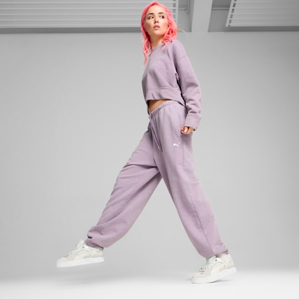 Image of Дамски Панталон PUMA DARE TO GYMWAY Relaxed Washed Pants TR